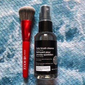 Sephora VIB Rouge Powder Brush and Brush Cleanser